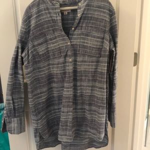 Merona XL linen blend tunic, NWT